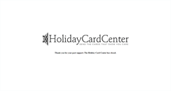 Desktop Screenshot of holidaycardcenter.org