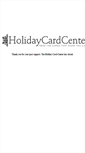Mobile Screenshot of holidaycardcenter.org